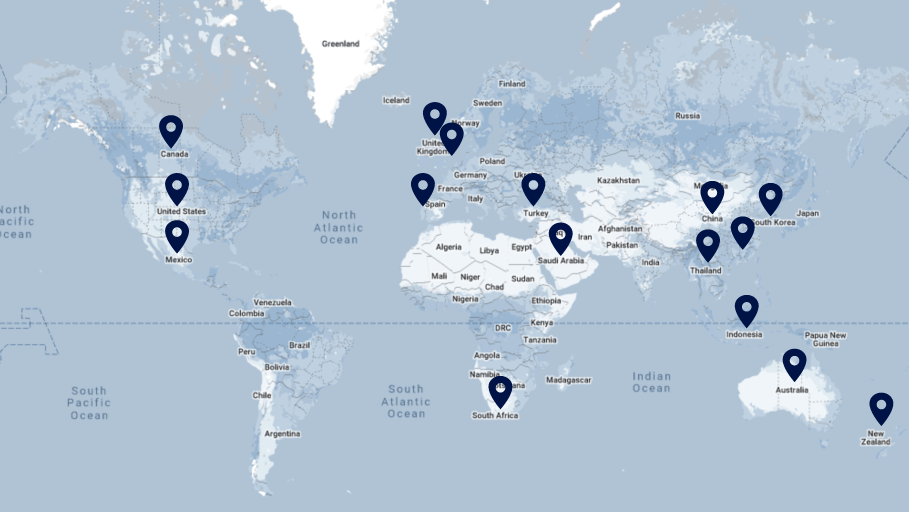 Group 3010 World Map