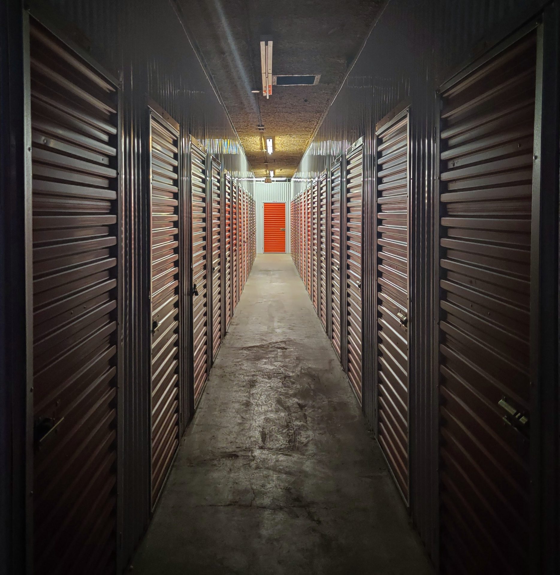 Self storage units